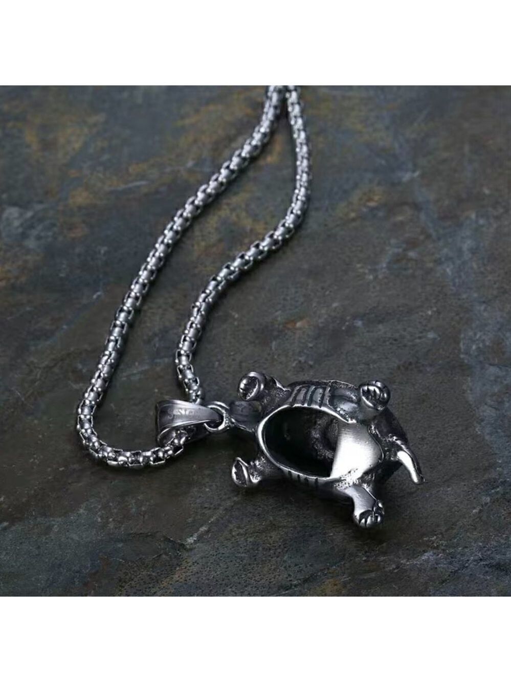 Turtle Terrapin Maryland Terps Pendant and Necklace #1116 - Picture 8 of 9